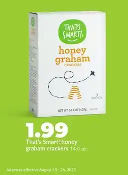 Hy-Vee That's Smart! honey graham crackers offer