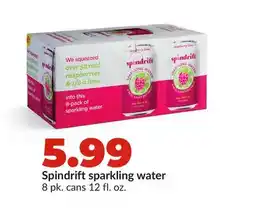 Hy-Vee Spindrift sparkling water offer