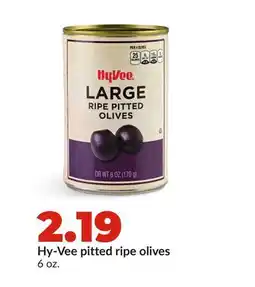 Hy-Vee Hy-Vee pitted ripe olives offer