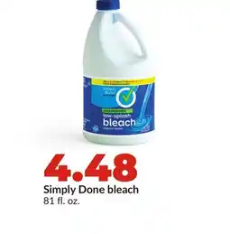 Hy-Vee Simply Done bleach offer
