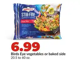 Hy-Vee Birds Eye vegetables or baked side offer