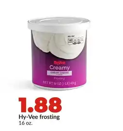 Hy-Vee Hy-Vee frosting offer