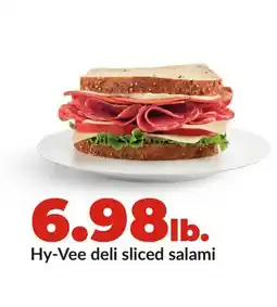 Hy-Vee Hy-Vee deli sliced salami offer