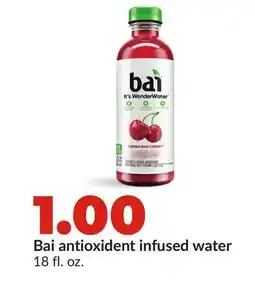 Hy-Vee Bai antioxident infused water offer