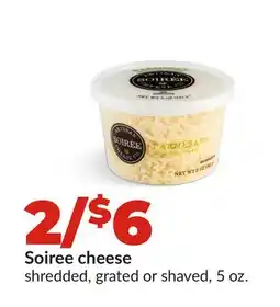 Hy-Vee Soiree cheese offer