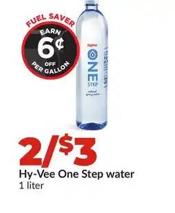 Hy-Vee Hy-Vee One Step water offer