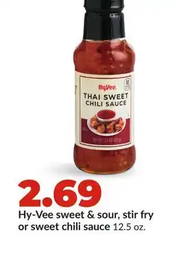 Hy-Vee Hy-Vee sweet & sour, stir fry or sweet chili sauce offer