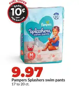 Hy-Vee Pampers Splashers swim pants offer