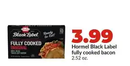 Hy-Vee Hormel Black Label fully cooked bacon offer