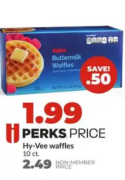 Hy-Vee Hy-Vee waffles offer