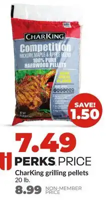 Hy-Vee CharKing grilling pellets offer