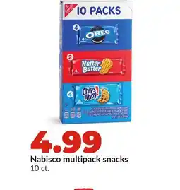 Hy-Vee Nabisco multipack snacks offer