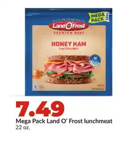 Hy-Vee Mega Pack Land O'Frost lunchmeat offer