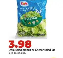 Hy-Vee Dole salad blends or Caesar salad kit offer