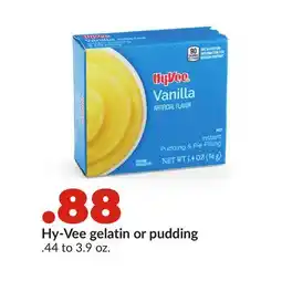 Hy-Vee Hy-Vee gelatin or pudding offer