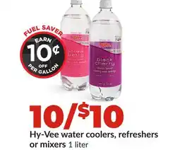 Hy-Vee Hy-Vee water coolers, refreshers or mixers offer