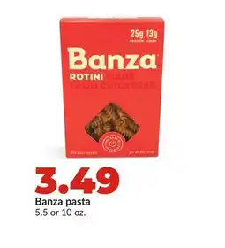Hy-Vee Banza pasta offer