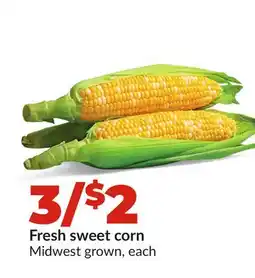 Hy-Vee Fresh sweet corn offer