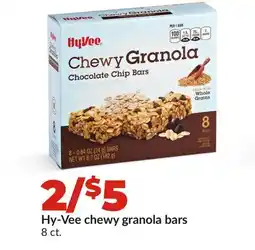 Hy-Vee Hy-Vee chewy granola bars offer