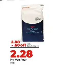 Hy-Vee Hy-Vee flour offer
