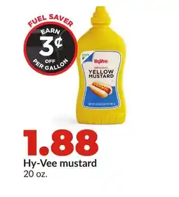 Hy-Vee Hy-Vee mustard offer