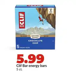 Hy-Vee Clif Bar energy bars offer