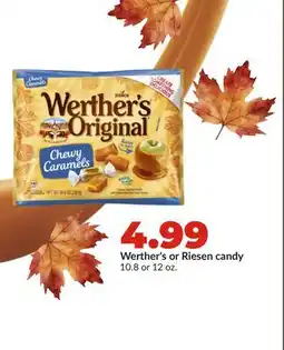 Hy-Vee Werther's or Riesen candy offer