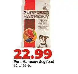 Hy-Vee Pure Harmony dog food offer