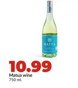 Hy-Vee Matua wine offer