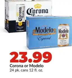Hy-Vee Corona or Modelo offer