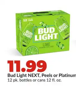 Hy-Vee Bud Light NEXT, Peels or Platinum offer