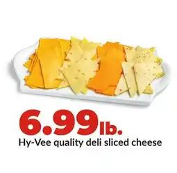Hy-Vee Hy-Vee quality deli sliced cheese offer