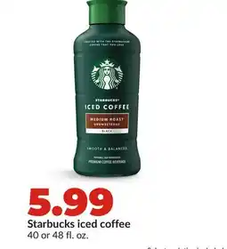 Hy-Vee Starbucks iced coffee offer