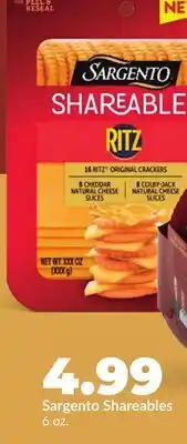 Hy-Vee Sargento Shareables offer