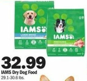 Meijer IAMS Dry Dog Food offer