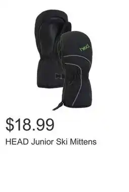 Costco HEAD Junior Ski Mittens offer
