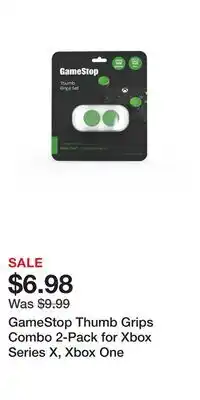 Game Stop GameStop Thumb Grips Combo 2-Pack for Xbox Series X, Xbox One offer