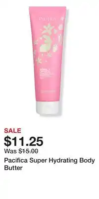 Ulta Beauty Pacifica Super Hydrating Body Butter offer