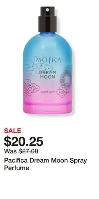 Ulta Beauty Pacifica Dream Moon Spray Perfume offer