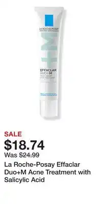 Ulta Beauty La Roche-Posay Effaclar Duo+M Acne Treatment with Salicylic Acid offer