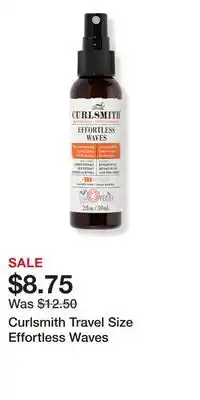 Ulta Beauty Curlsmith Travel Size Effortless Waves offer