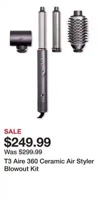 Ulta Beauty T3 Aire 360 Ceramic Air Styler Blowout Kit offer
