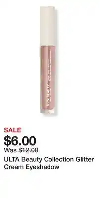 Ulta Beauty ULTA Beauty Collection Glitter Cream Eyeshadow offer