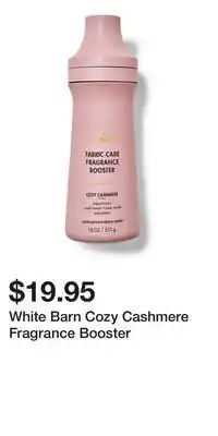 Bath & Body Works White Barn Cozy Cashmere Fragrance Booster offer