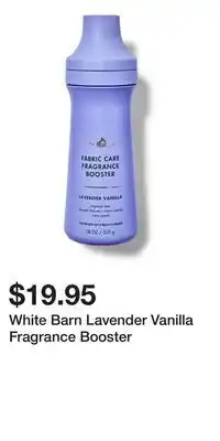 Bath & Body Works White Barn Lavender Vanilla Fragrance Booster offer