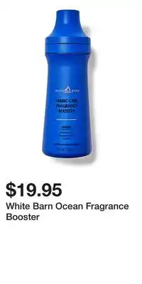 Bath & Body Works White Barn Ocean Fragrance Booster offer