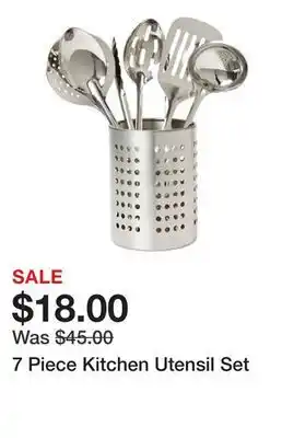 Belk 7 Piece Kitchen Utensil Set offer