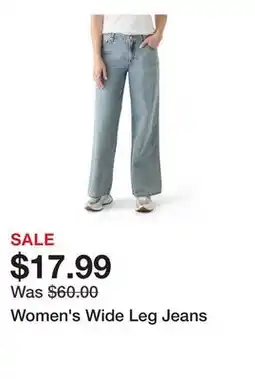 Belk Women's Wide Leg Jeans offer