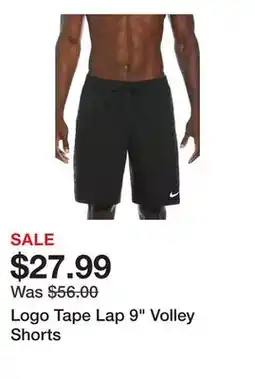 Belk Logo Tape Lap 9 Volley Shorts offer