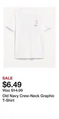 Old Navy Old Navy Crew-Neck Graphic T-Shirt offer